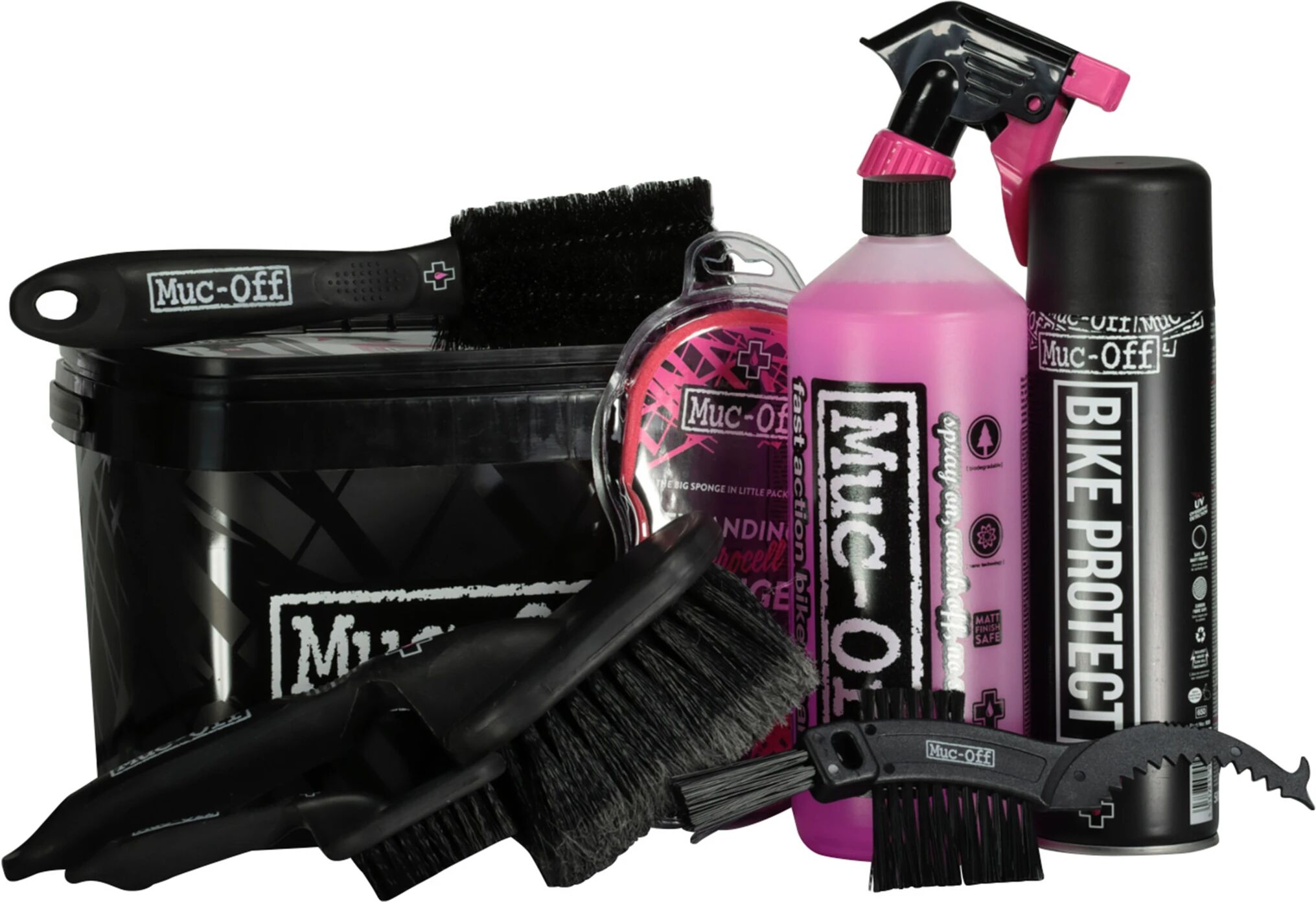 Muc-Off 8 in One bike cleaning kit, rengjøringssett, sykkel STD STD