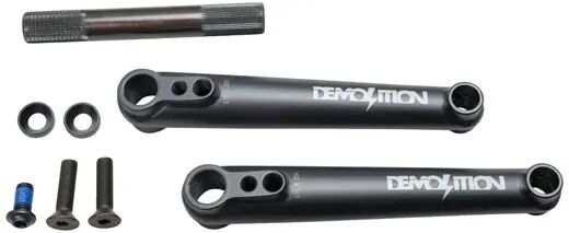 Demolition Revolt 48 Spindle BMX Crank (Flat Black)