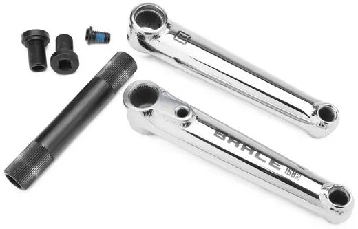 Kink Brace 3-Piece BMX Crank (Chrome)