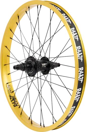 Rant Moonwalker 20" V2 BMX Freecoaster Roda Traseira (Matte Gold - Right hand drive)