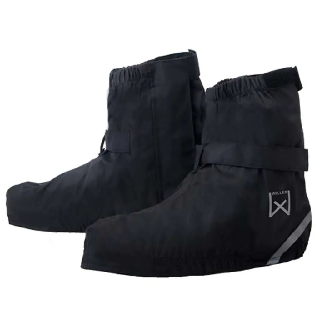 Willex Cobre-sapatos curto para ciclistas 44-48 preto 29425