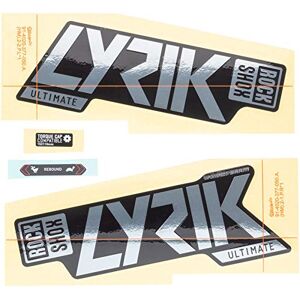 RockShox Lyrik Ultimate Decal Kit 27,5"/29'' Polar Foil Unisex Vuxen, Svart, Standard