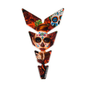 OneDesign Tankpad  Moon Slim Mexican Tattoo Red Woman
