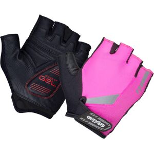 Gripgrab ProGel Hi-Vis Padded Gloves Pink Hi-Vis XXL, Pink Hi-Vis