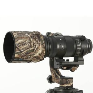 Rolanpro Objektivskydd XS för Sigma 120-300mm f2.8 & Sigma 150-600mm sport   Kamoflagefärgad   Skyddar objektivet