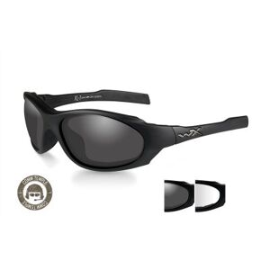 Wiley X WileyX XL-1 AD COMM Smoke/Clear Matte Black Frame