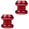 Yardwe 2 Set Trådlösa Headset Gängade Headset Cykel Skaft Cykel Headset Mountainbike Headset Mtb Headset Road Bike Headset Specialiserat Headset Headset Lock Topplock Balans Bil