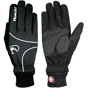 ROECKL Rotenburg black-white Winter Cycling Gloves, for men, size 6,5, MTB gloves, Bike clothes