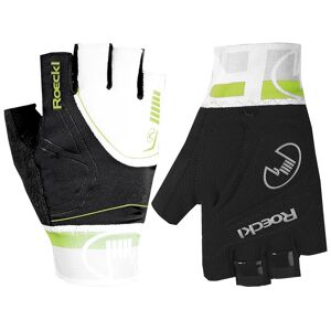 ROECKL Bergamo black-white-lime Cycling Gloves, for men, size 7,5, MTB gloves, MTB clothing