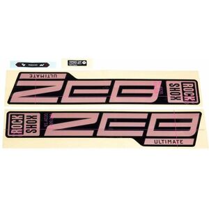 SRAM Rockshox fork decal kit - zeb ultimate 27/29 (2021): matte copper foil/high gloss black SSP8105051