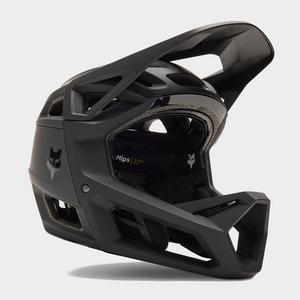 FOX Proframe RS Matte Black Helmet, Black  - Black - Size: Large