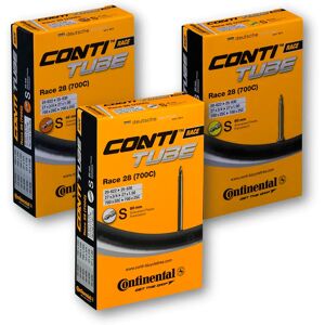 3X Continental Race Wide 700 X 25-32mm Inner Tubes