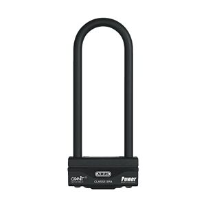 ABUS U-lock Granit Power 58/140HBIII - strong motorbike lock with double locking - ABUS security level 18 - shackle height 260 mm