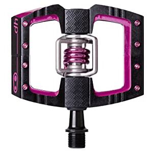 Crankbrothers Mallet DH Bicycle Pedals 9/16", Black/Pink