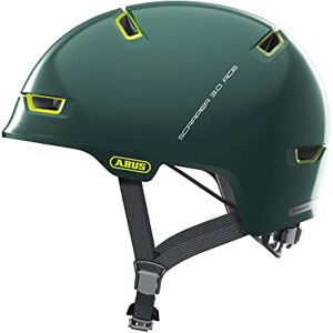 ABUS Scraper 3.0 ACE City Helmet - Durable Bicycle Helmet for City Traffic - for Women and Men - Green, Size M