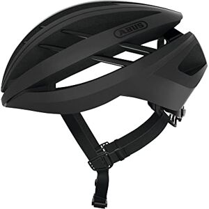 ABUS Aventor Racing Bike Helmet - Very Well Ventilated Cycling Helmet for Professional Cycling for Men and Women - Black, Size S