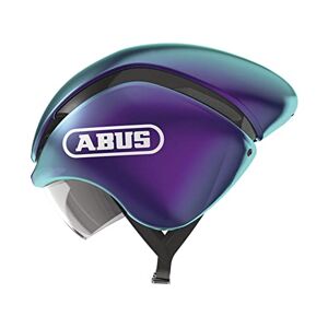 ABUS GameChanger TT Time Trial Helmet - Aerodynamic Cycling Helmet with Optimal Ventilation for Men and Women - purple, Size L