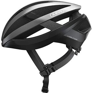 ABUS Viantor Racing Bike Helmet - Sporty Bicycle Helmet for Beginners - for Women and Men - Dark Grey, Size M