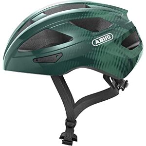 ABUS Macator Racing Bike Helmet - Sporty Bicycle Helmet for Beginners - for Women and Men - Green, Size S