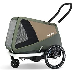 Croozer, Croozer Dog Ennamoss Green, Dog Trailer, Green, Unisex-Adult