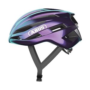 ABUS StormChaser ACE Racing Bicycle Helmet - Lightweight Road Bike Helmet for Bike Racing, Gravelbike Touring and Cyclocross for Women and Men - Size M, Purple
