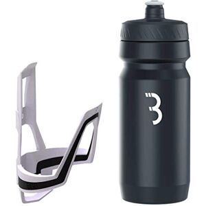 BBB Cycling DualCage And CompTank I Bike Bottle Cage And Bottle Set I Easy Acces Bike Bottle Holder I BPA-free Water Bottle I Universal Fit 550ml I BBC-39C