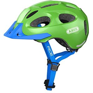 ABUS Youn-I ACE City Helmet - Modern Bicycle Helmet for Daily Use - for Women and Men - Blue, Size M