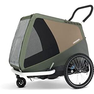 Croozer, Croozer Dog Tammomoss Green, Dog Trailer, Green, Unisex-Adult