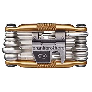 Crankbrothers Multifunktionswerkzeug 19 Multitool, CBM19, Farbe Gold
