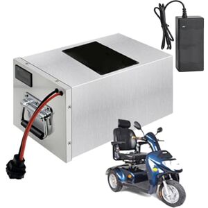 HJGHY Ebike Motorcycle Battery 48V 42Ah 52Ah 60Ah 70Ah 100Ah Lithium Battery Pack Battery for 0-5000W Moped Bicycle Tricycle Motor,48V,42Ah