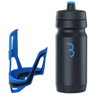 BBB Cycling DualCage And CompTank I Bike Bottle Cage And Bottle Set I Easy Acces Bike Bottle Holder I BPA-free Water Bottle I Universal Fit 550ml I BBC-39C