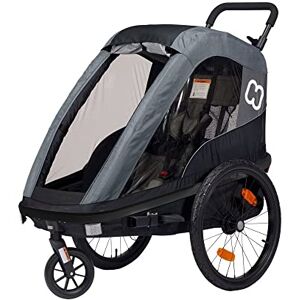 HAMAX Avenida One Child Bike Trailer: Blue Single