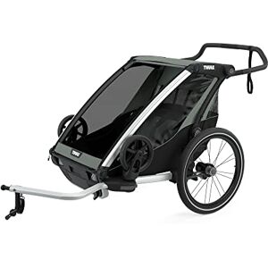 Thule, Chariot Lite 2, Trailer/Stroller, Agave, Uni, Unisex-Adult, 1 Count (Pack of 1), 10203022