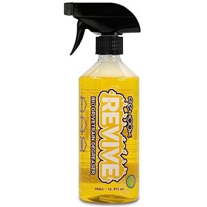 Rehook Revive Bio Drivetrain Degreaser 500ml - Plant-Based, Biodegradable, Effective Bicycle Cleaner Chain Cleaning Spray - Safe on All Surfaces, Suitable for All Bike Types