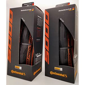 Continental Pair Grand Prix 5000 Folding Tires 700x28c Black Transparent 700c, 700x28