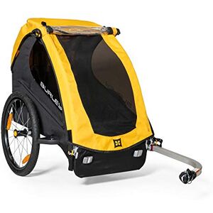 Burley Unisex Youth Bee Single Child Bicycle Trailer Yellow One Seater