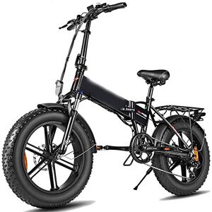 Generic Tricycle Adult Electric Ebikes 500w Folding Electric Bike Adult Mountain E Bike with 48v12.5a Lithium Battery Electric Bicycle 7-speed Gear Shifts with Electric Lock Fast Battery Charger