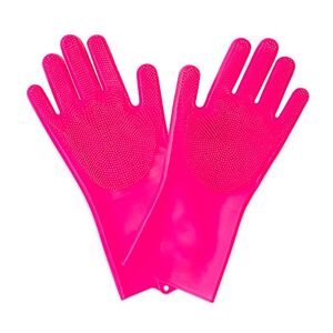 Muc-Off Deep Scrubber Gloves, Small - Reusable, Waterproof Silicone Gloves For Bike And Motorcycle Cleaning - Heat-Resistant And BPA Free