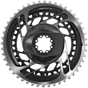 Sram Chain Ring Road Dm Kit Non-Power Red: Polar Grey 46-33T