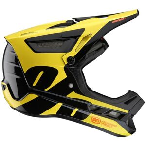 100% Aircraft Composite Full Face Helmet - XL, LTD Neon Yellow