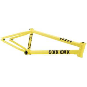Kink Titan II Freestyle BMX Frame (Matte Muted Lemon)  - Yellow - Size: 20.75
