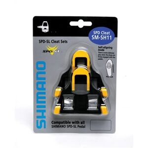 Shimano SM-SH11 SPD-SL Cleat with 6 Degree Float Black/Yellow