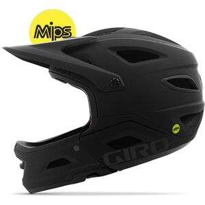 Giro Switchblade DH Full Face MTB Cycling Helmet Matte Black/Gloss Black