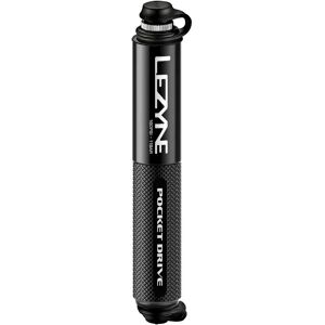 Lezyne Pocket Drive Hand Pump 140mm Black  - Size: one size - male