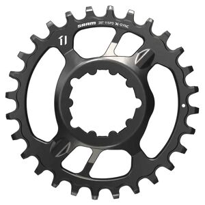 SRAM X-Sync 2 Steel Direct Mount 3mm Offset Boost Eagle Chainring Black  - Size: 32T/3mm Offset - male
