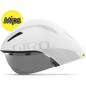 Giro Aerohead Mips Aero/Tri Road Helmet White/Silver  - Size: S - male