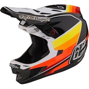 Troy Lee Designs D4 Carbon Full Face MIPS MTB Helmet Reverb Black/White  - Size: XXL - male