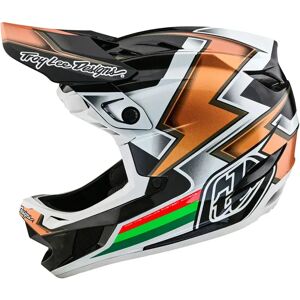 Troy Lee Designs D4 Carbon Mips Full Face Helmet Ever Black/Gold  - Size: L - male