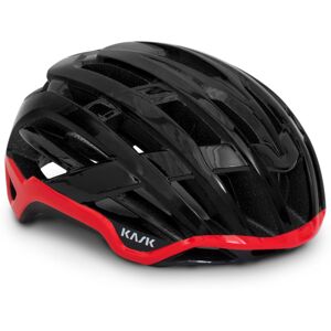 Kask Valegro Road Cycling Helmet - Black / Red / Large / 59cm / 62cm