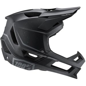 100% Trajecta Fidlock Full Face MTB Helmet - Black / XLarge